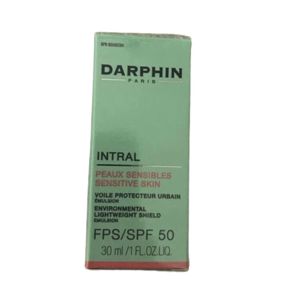 NWT Darphin Paris Intral sensitive skin voile protecteur urbain emulsion spf 50